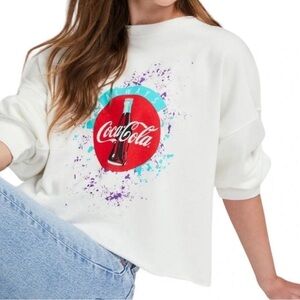 NWT WILDFOX Enjoy Coca Cola 2015 Ophelia Crewneck